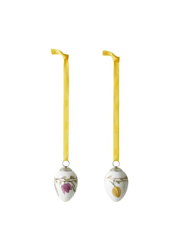 Suspension de Pâques Hammershøi Easter 2023, lot de 2 - Hauteur 4,7 cm - Kähler