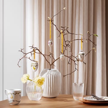 Suspension de Pâques Hammershøi Easter 2023, lot de 2 - Hauteur 4,7 cm - Kähler
