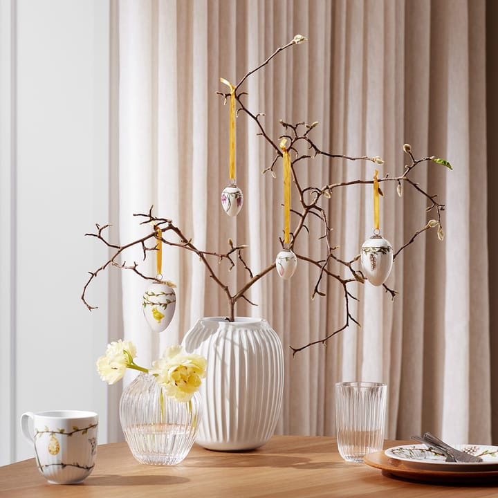 Suspension de Pâques Hammershøi Easter 2023, lot de 2, Hauteur 4,7 cm Kähler
