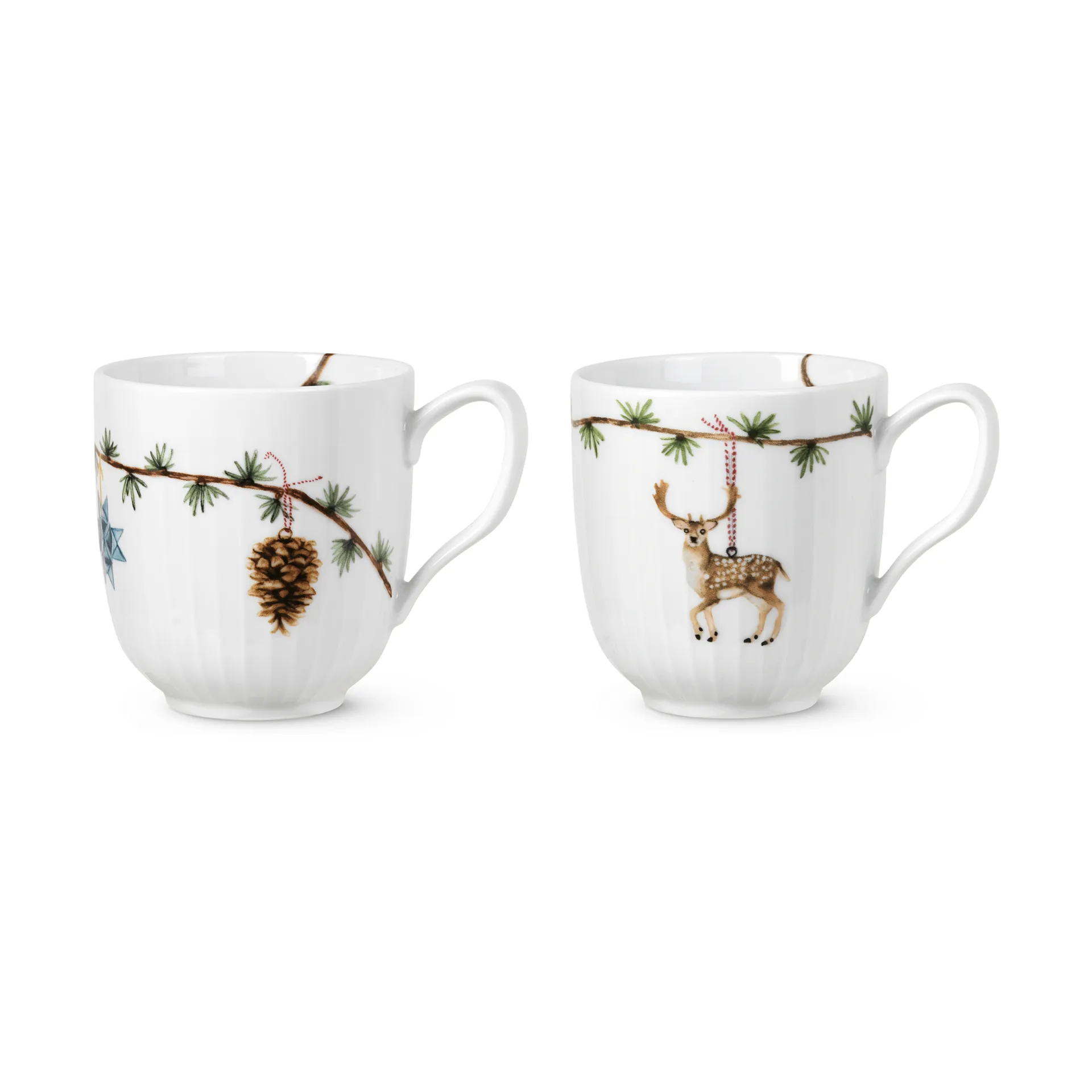 Tasse de Noël 33 cl Hammershøi Christmas, 2 pièces, 2020 & 2021 Kähler