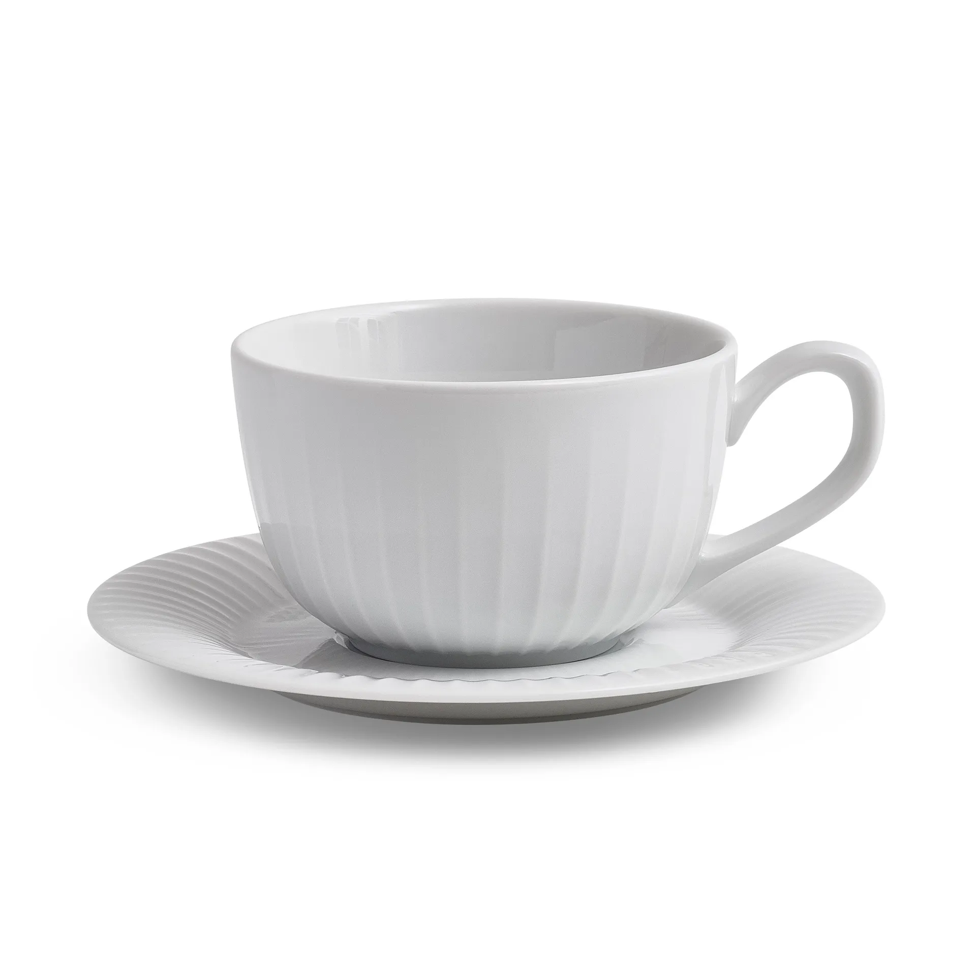 Tasse et soucoupe Hammershøi, blanc Kähler