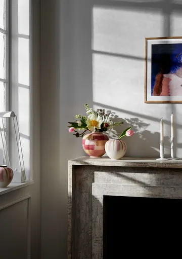 Vase Canvas 20 cm - Rose-marron - Kähler