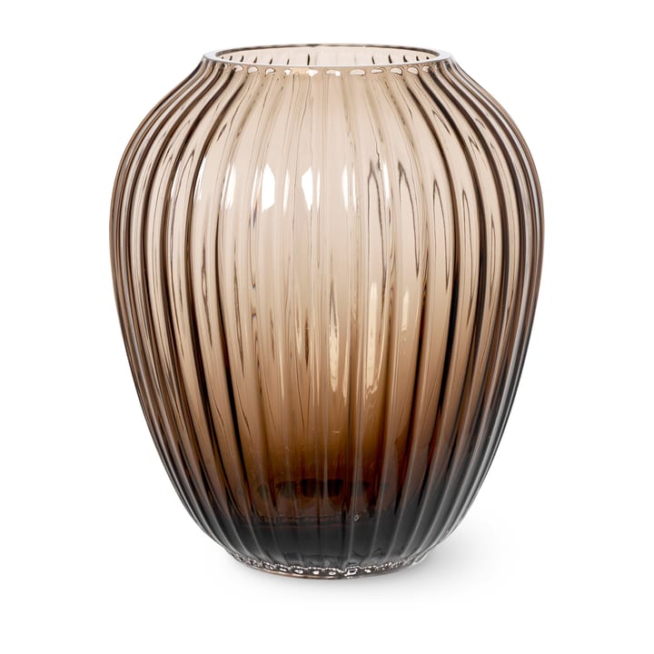 Vase en verre Hammershøi 18,5 cm, Noyer Kähler