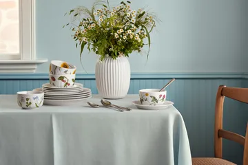 Vase Hammershøi - Blanc, moyen 21 cm - Kähler