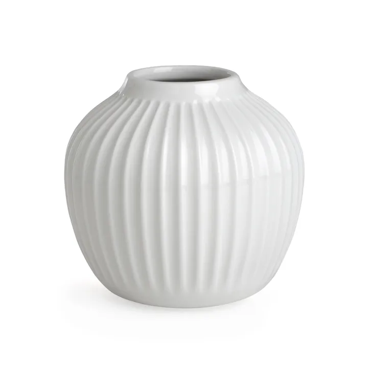 Vase Hammershøi - Blanc, petit 13 cm - Kähler