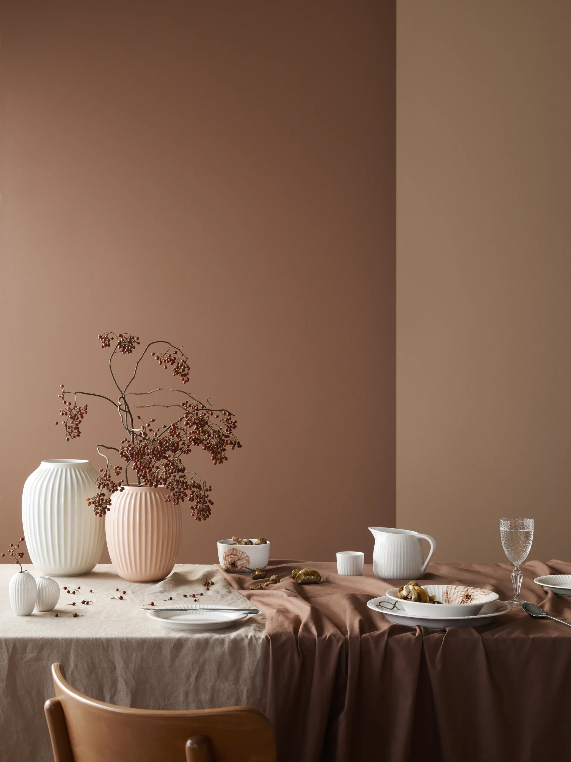 Vase Hammershøi grand, blanc Kähler