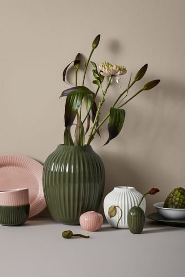 Vase Hammershøi grand - Vert foncé - Kähler