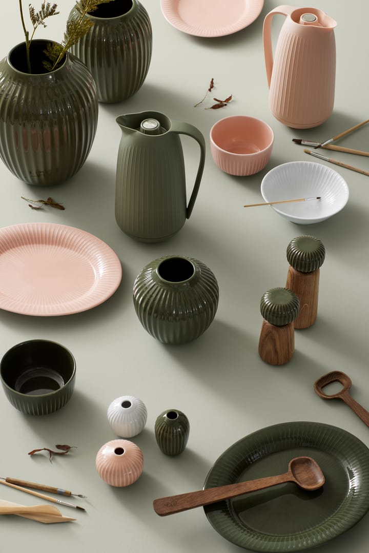Vase Hammershøi grand, Vert foncé Kähler