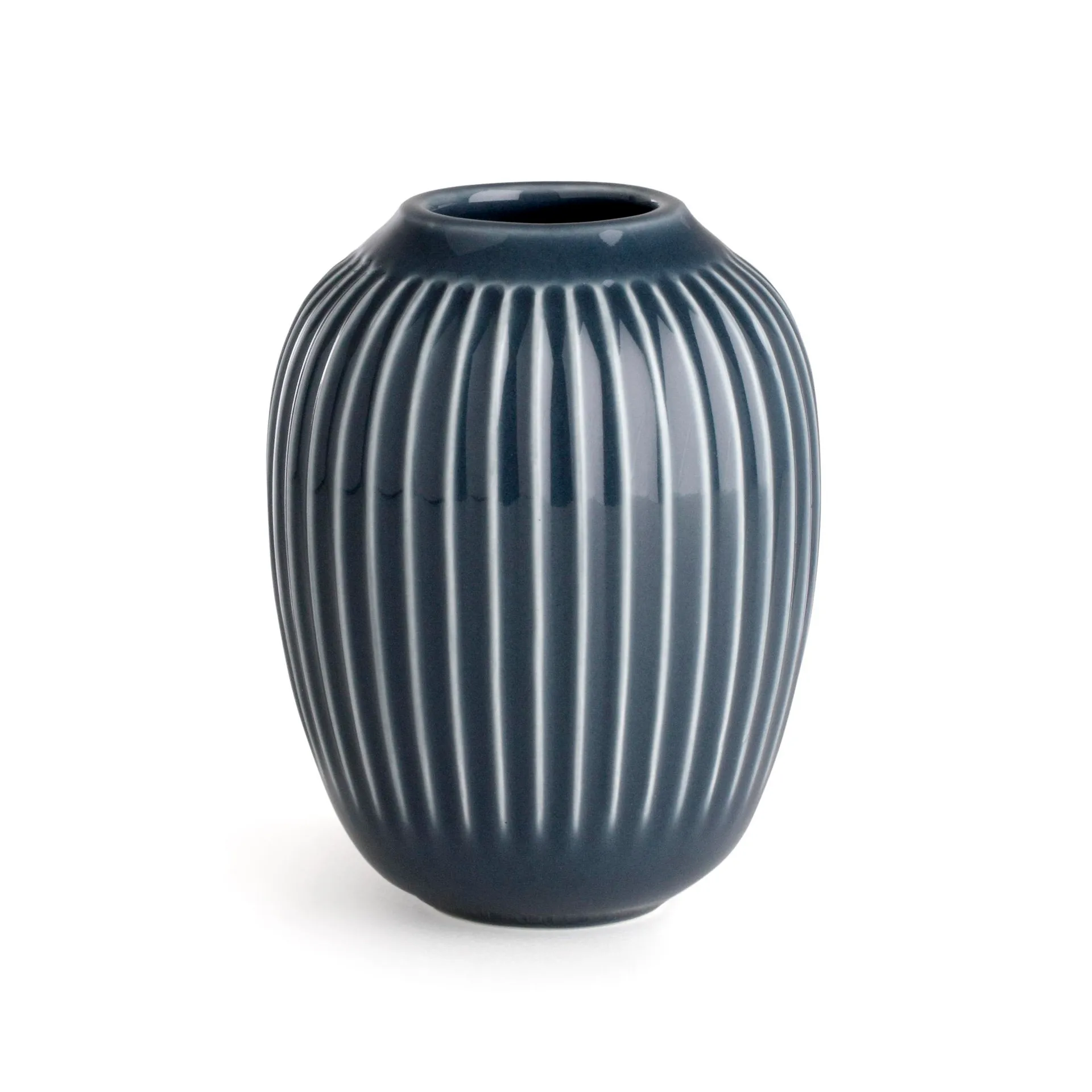 Vase Hammershøi mini, gris anthracite Kähler