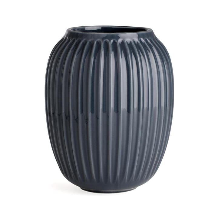 Vase Hammershøi moyen - gris anthracite - Kähler