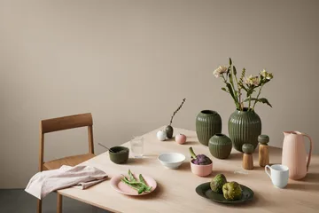 Vase Hammershøi moyen - Vert foncé - Kähler