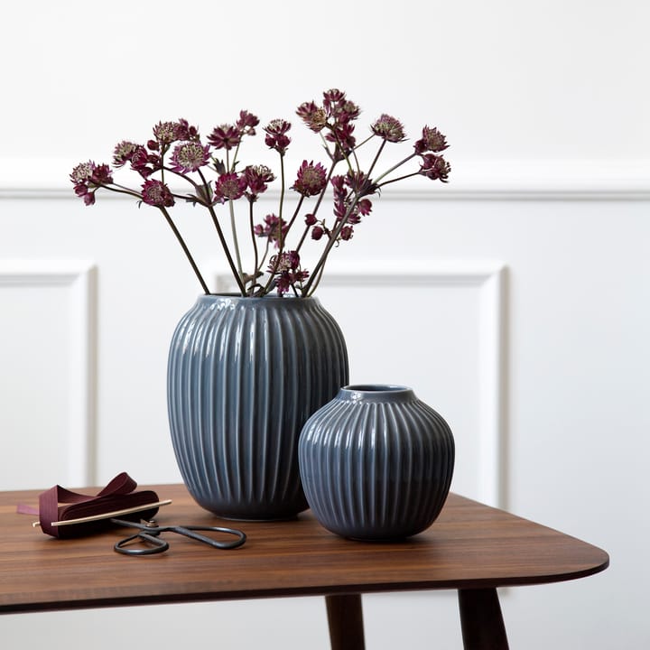 Vase Hammershøi petit, gris anthracite Kähler