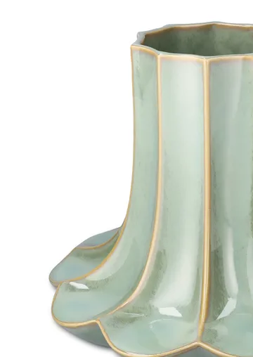 Vase Kantarell - Vert, 20,5 cm - Kähler