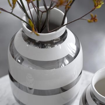 Vase Omaggio argent - grand - Kähler