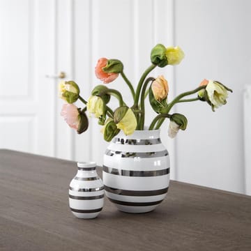 Vase Omaggio argent - petit - Kähler