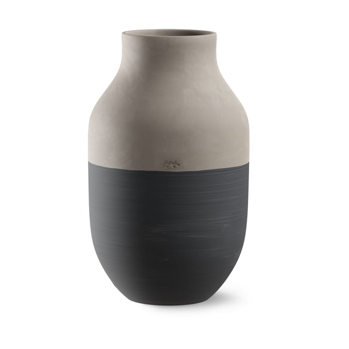 Vase Omaggio Circulare H31 cm - Anthracite Gris - Kähler