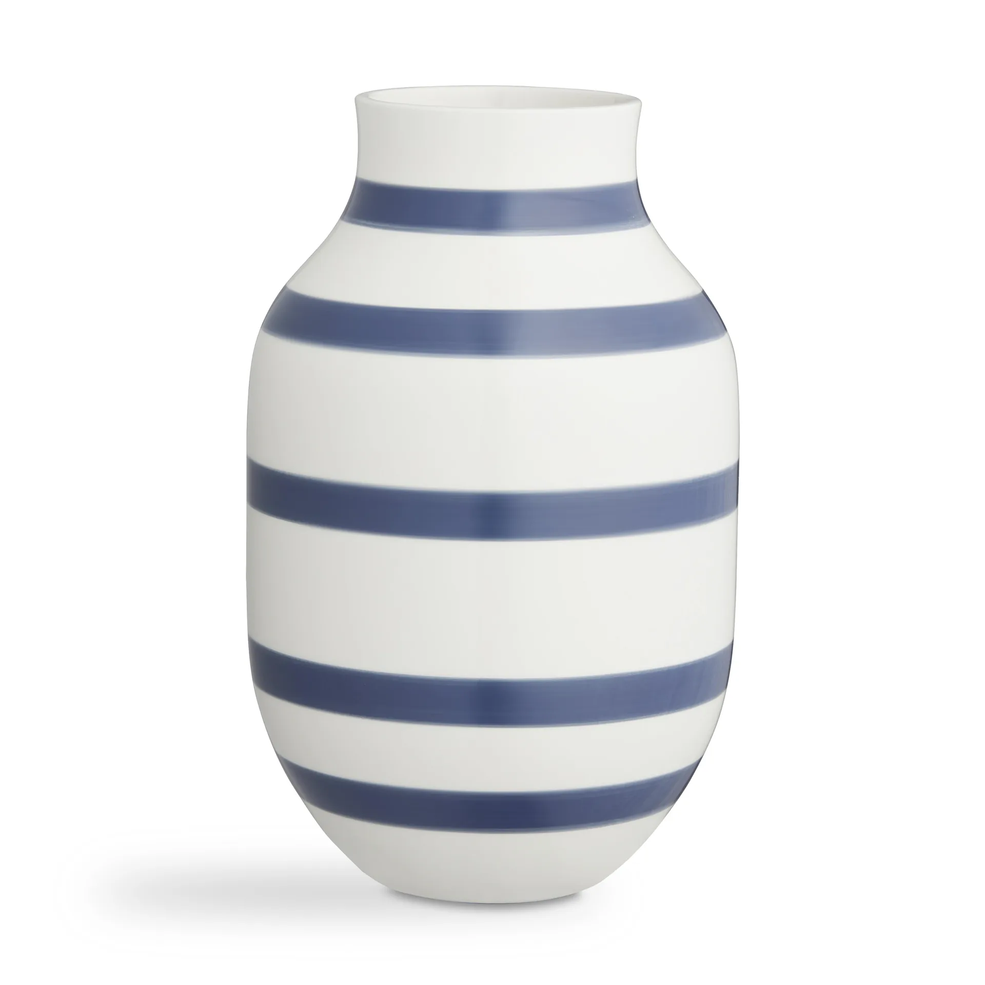 Vase Omaggio grand, bleu acier Kähler