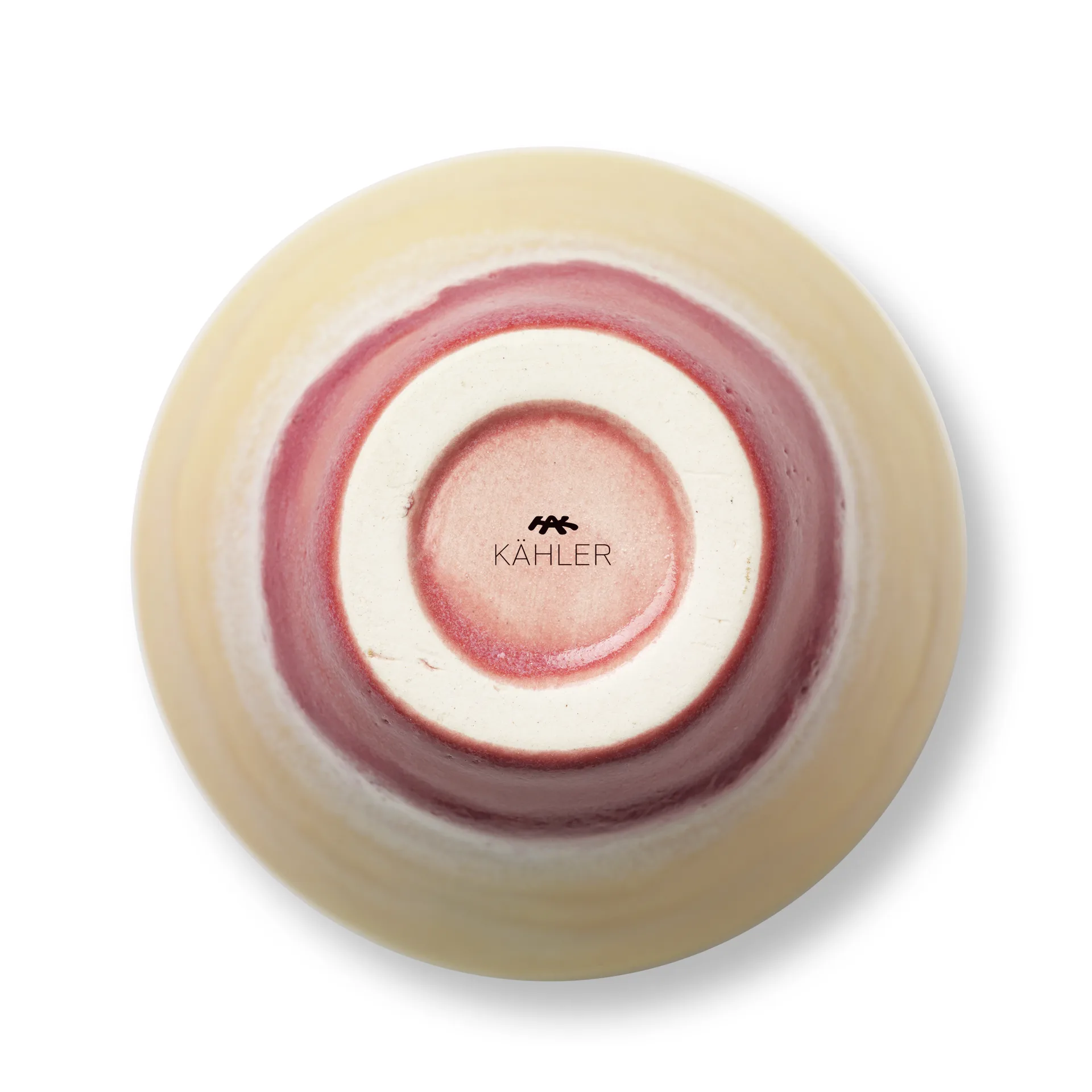 Vase Poppery 12 cm, Rose-menthe-jaune Kähler