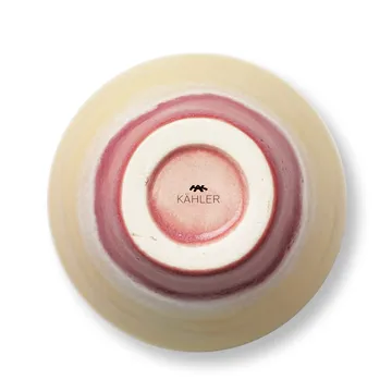 Vase Poppery 12 cm - Rose-menthe-jaune - Kähler