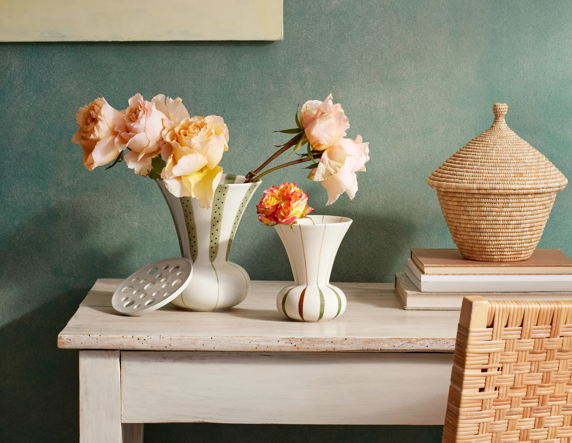 Vase Signature 20 cm, Vert Kähler