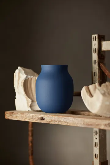 Vase Studio Omaggio - Bleu, 20 cm - Kähler