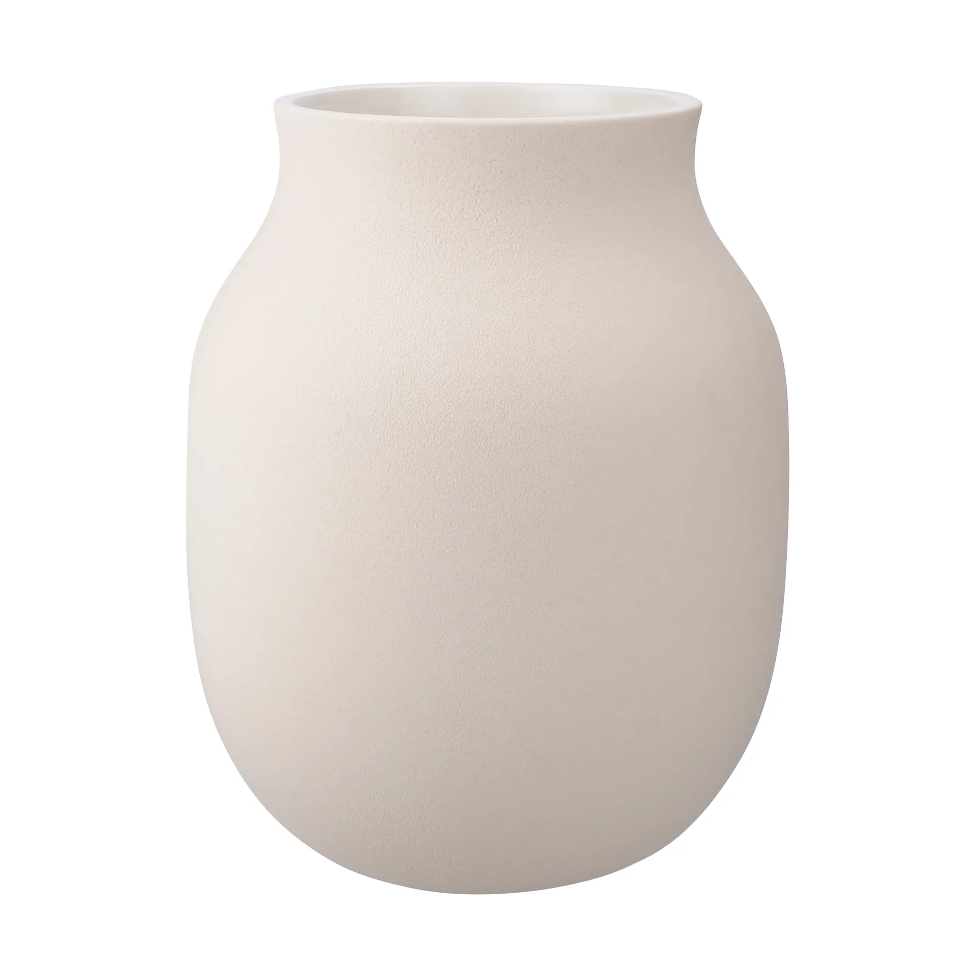 Vase Studio Omaggio, Sand, 20 cm Kähler
