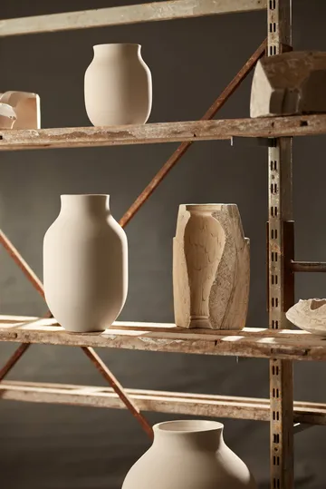 Vase Studio Omaggio - Sand, 20 cm - Kähler