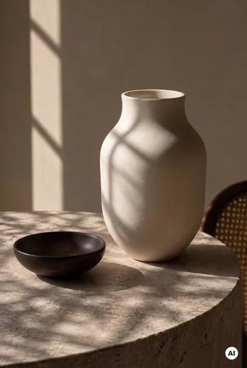 Vase Studio Omaggio - Sand, 31 cm - Kähler