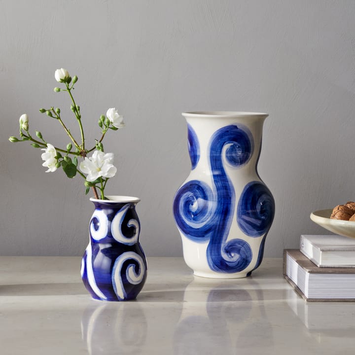 Vase Tulle 10,5 cm - Bleu - Kähler