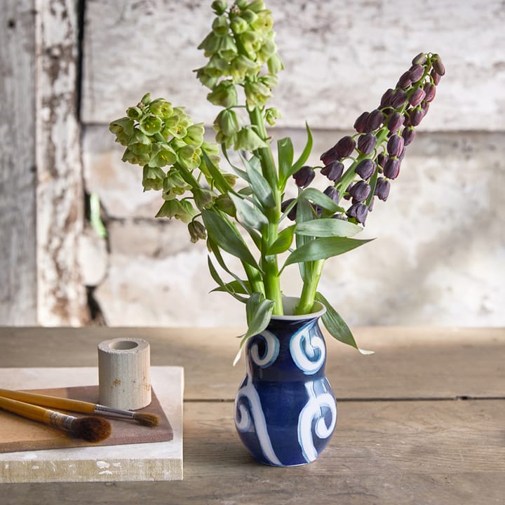 Vase Tulle 13 cm - Bleu - Kähler