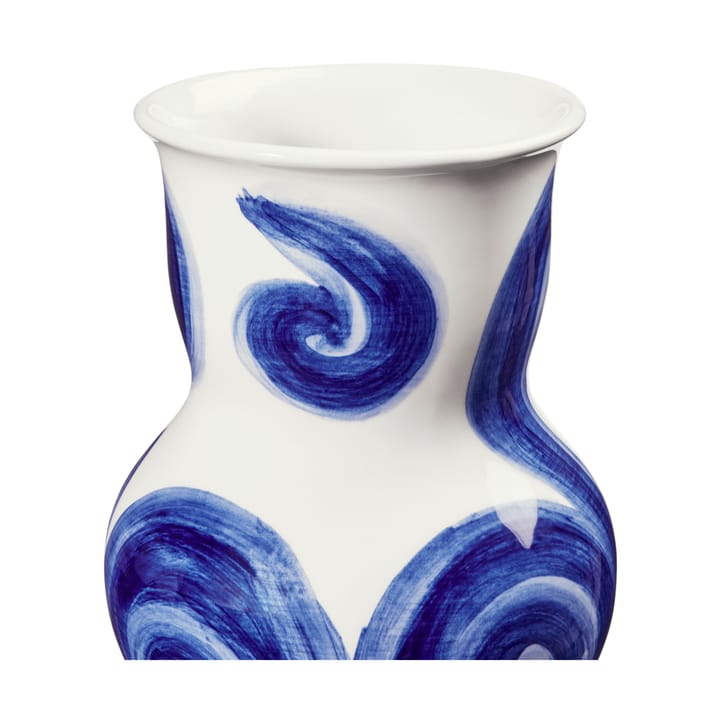 Vase Tulle 22,5 cm - Bleu - Kähler