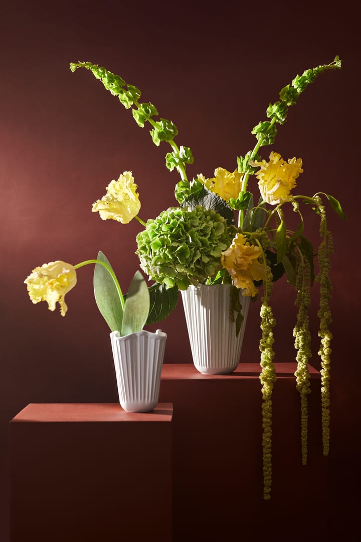 Vase Unfold Hammershøi 16,5 cm, Blanc Kähler
