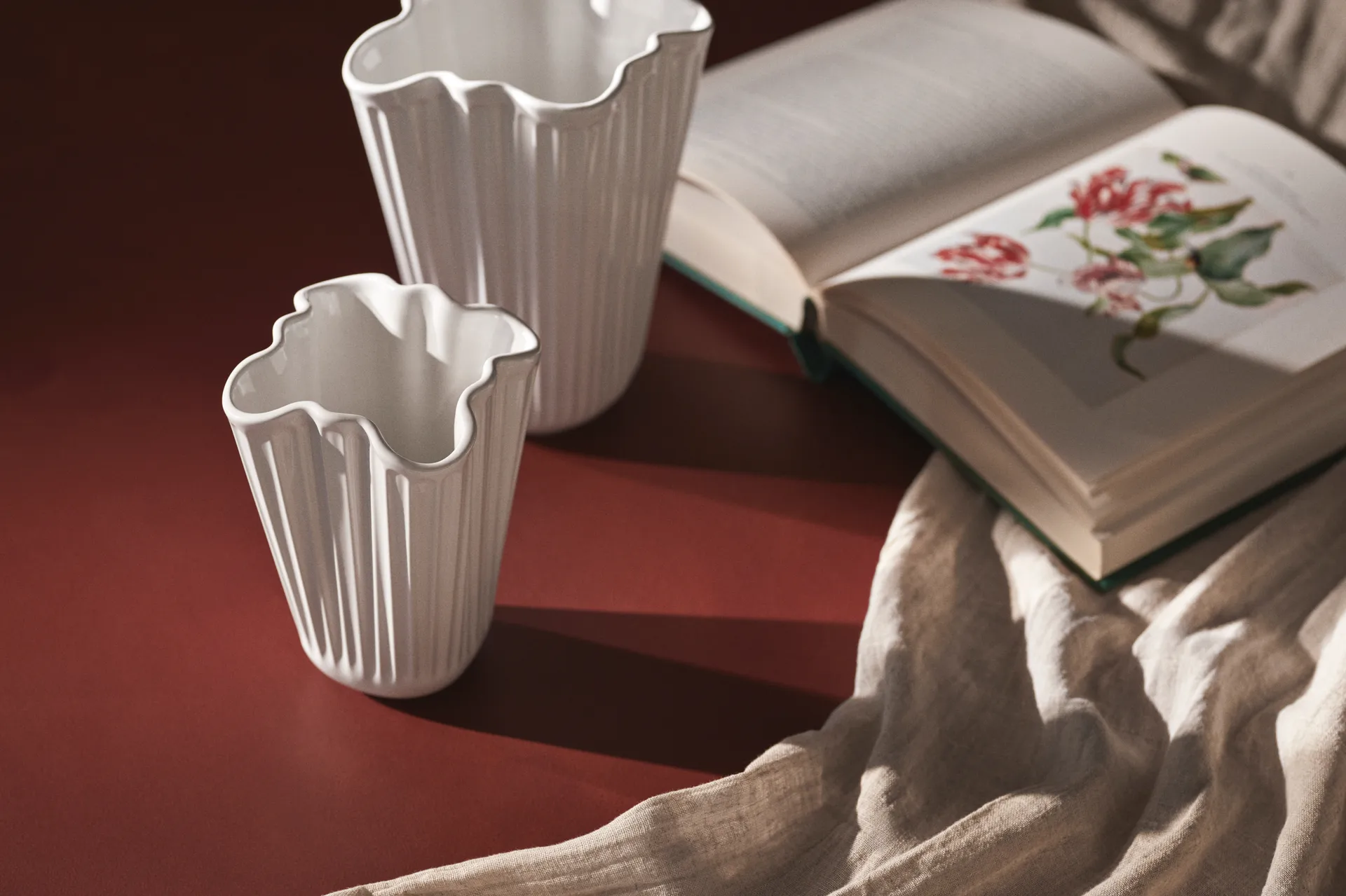 Vase Unfold Hammershøi 16,5 cm, Blanc Kähler