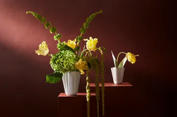 Vase Unfold Hammershøi - Blanc, 16,5 cm - Kähler