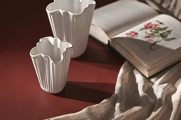 Vase Unfold Hammershøi - Blanc, 16,5 cm - Kähler