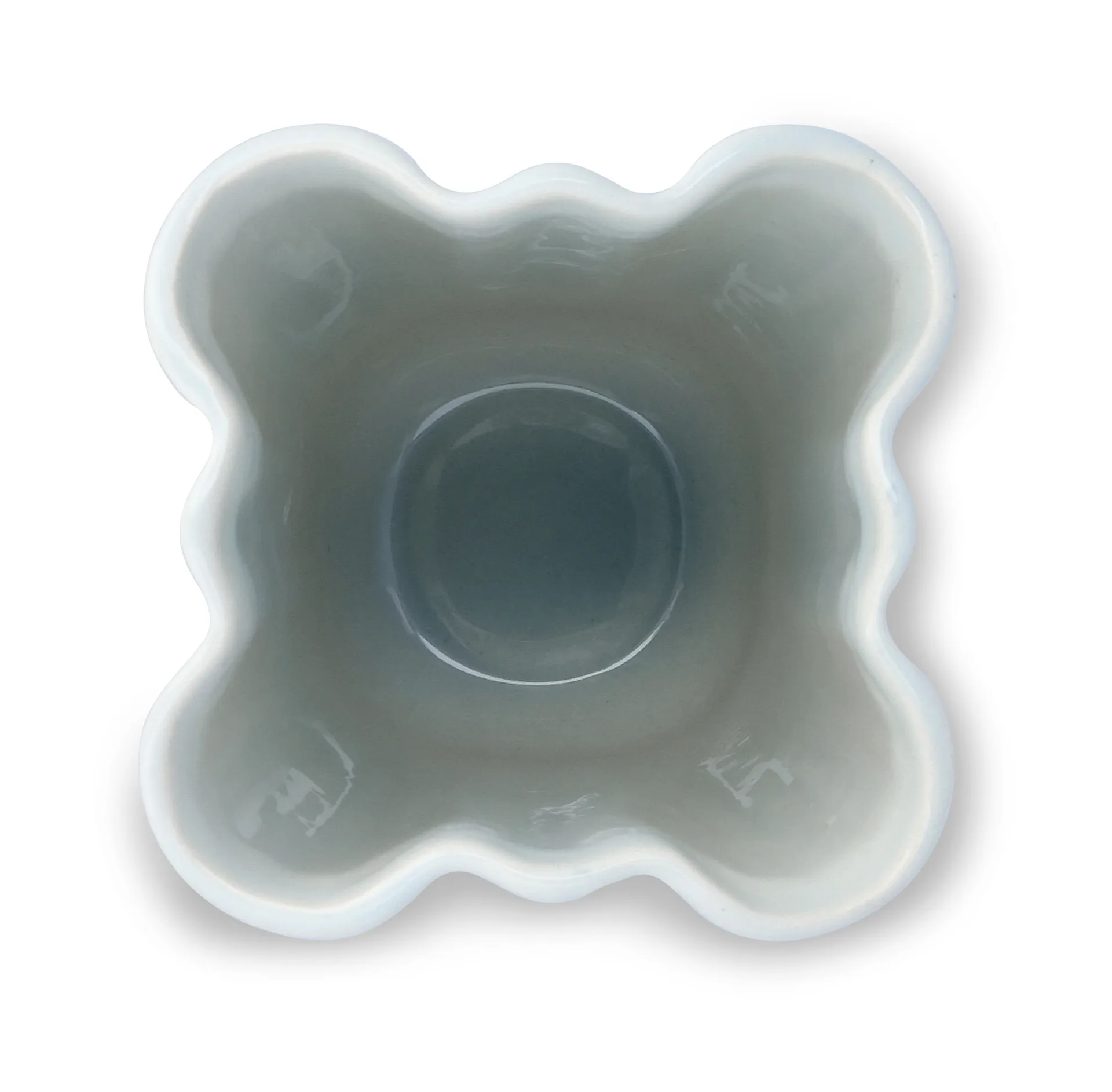 Vase Unfold Hammershøi, Bleu, 16,5 cm Kähler