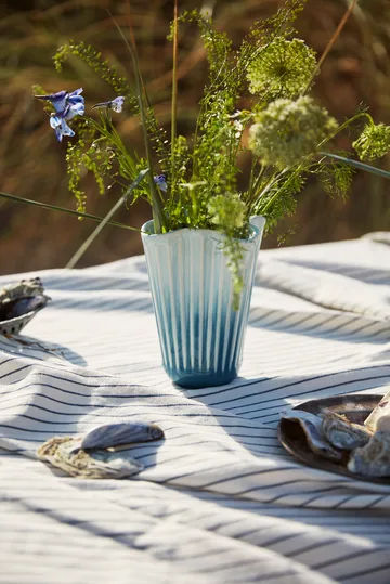 Vase Unfold Hammershøi - Bleu, 20,5 cm - Kähler