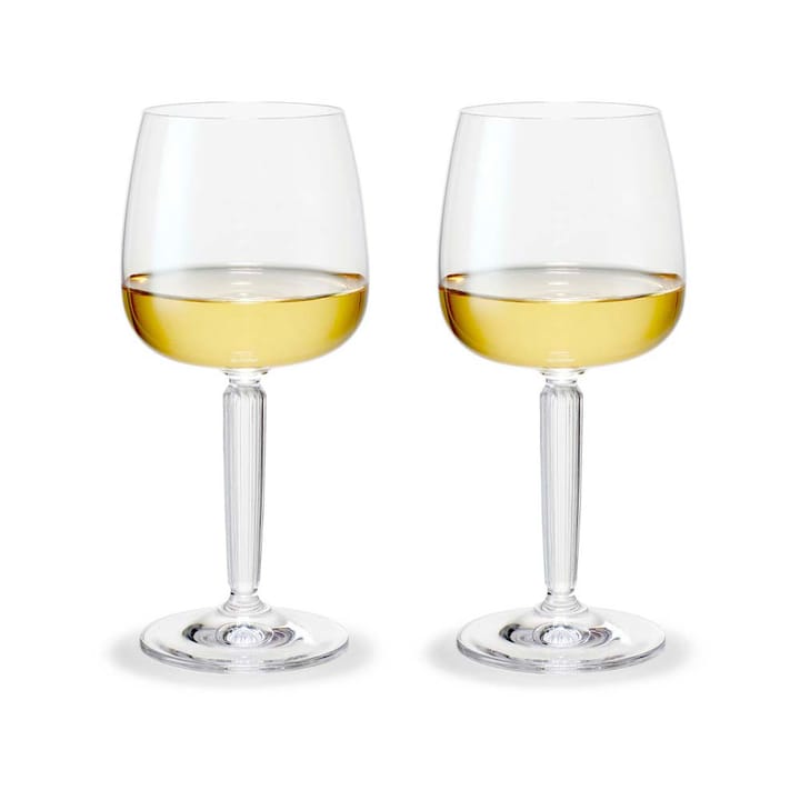 Verre à vin blanc Hammershøi 35 cl Lot de 2 - Transparent - Kähler