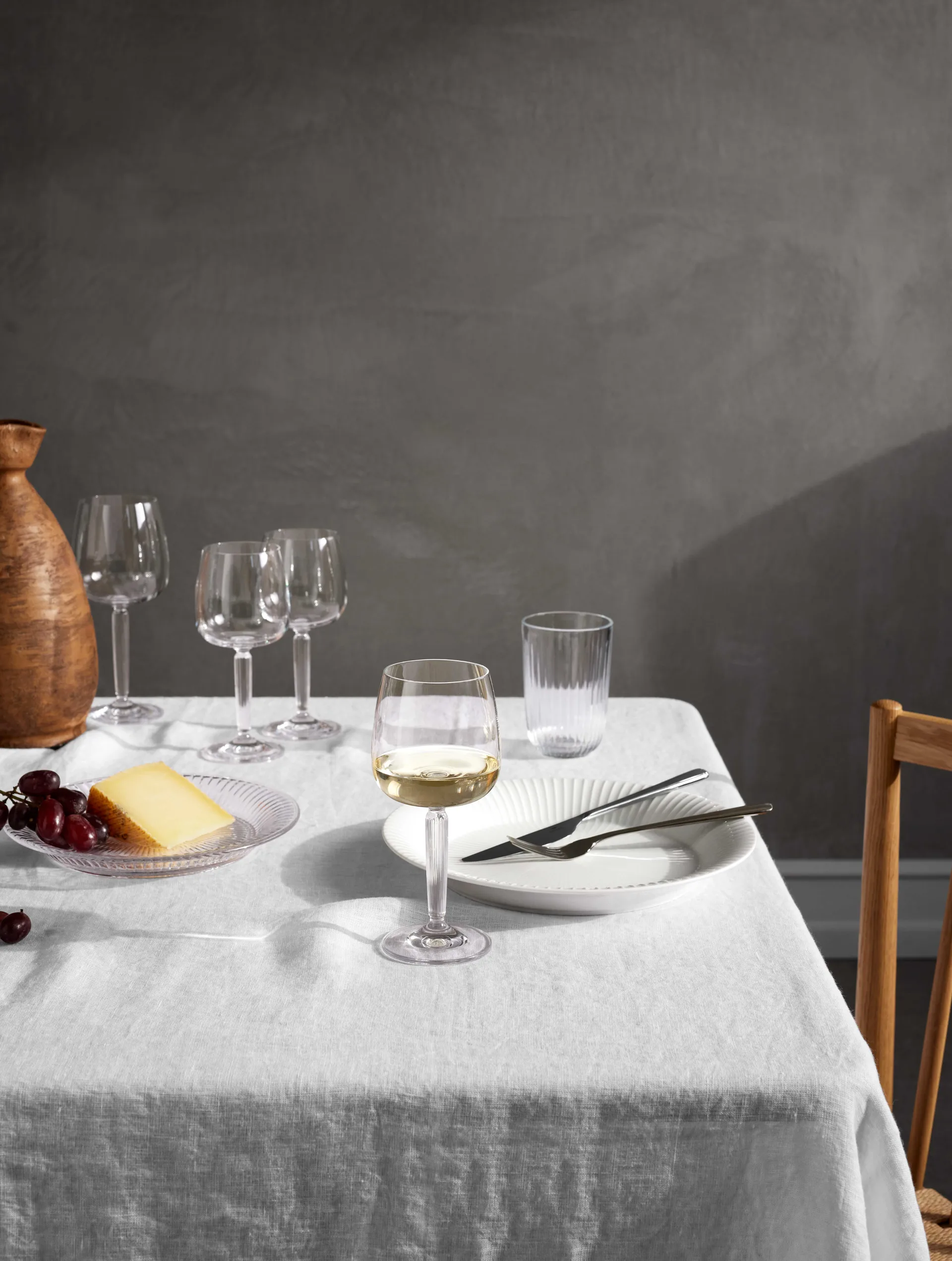 Verre à vin blanc Hammershøi 35 cl Lot de 2, Transparent Kähler