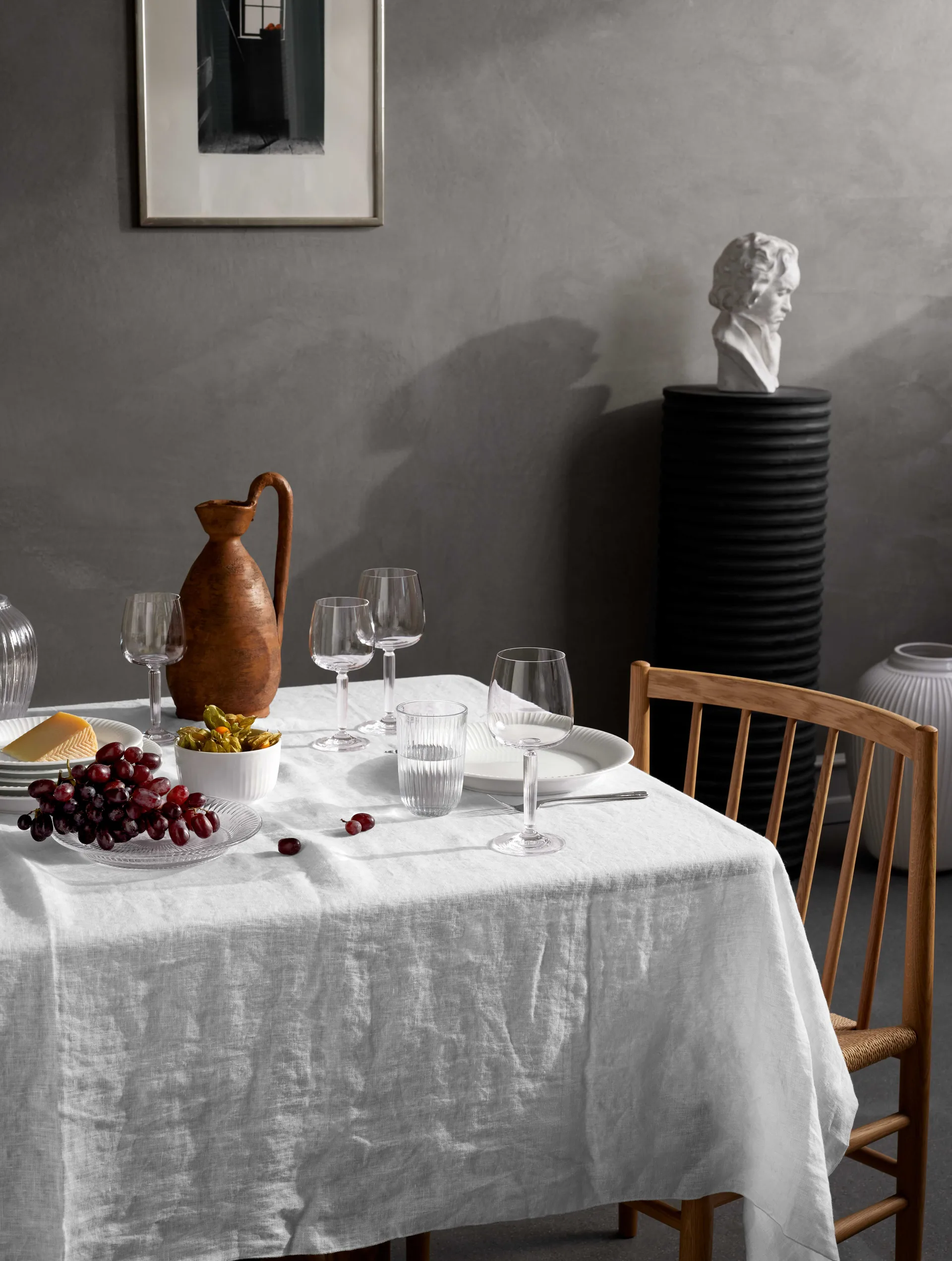 Verre à vin blanc Hammershøi 35 cl Lot de 2, Transparent Kähler