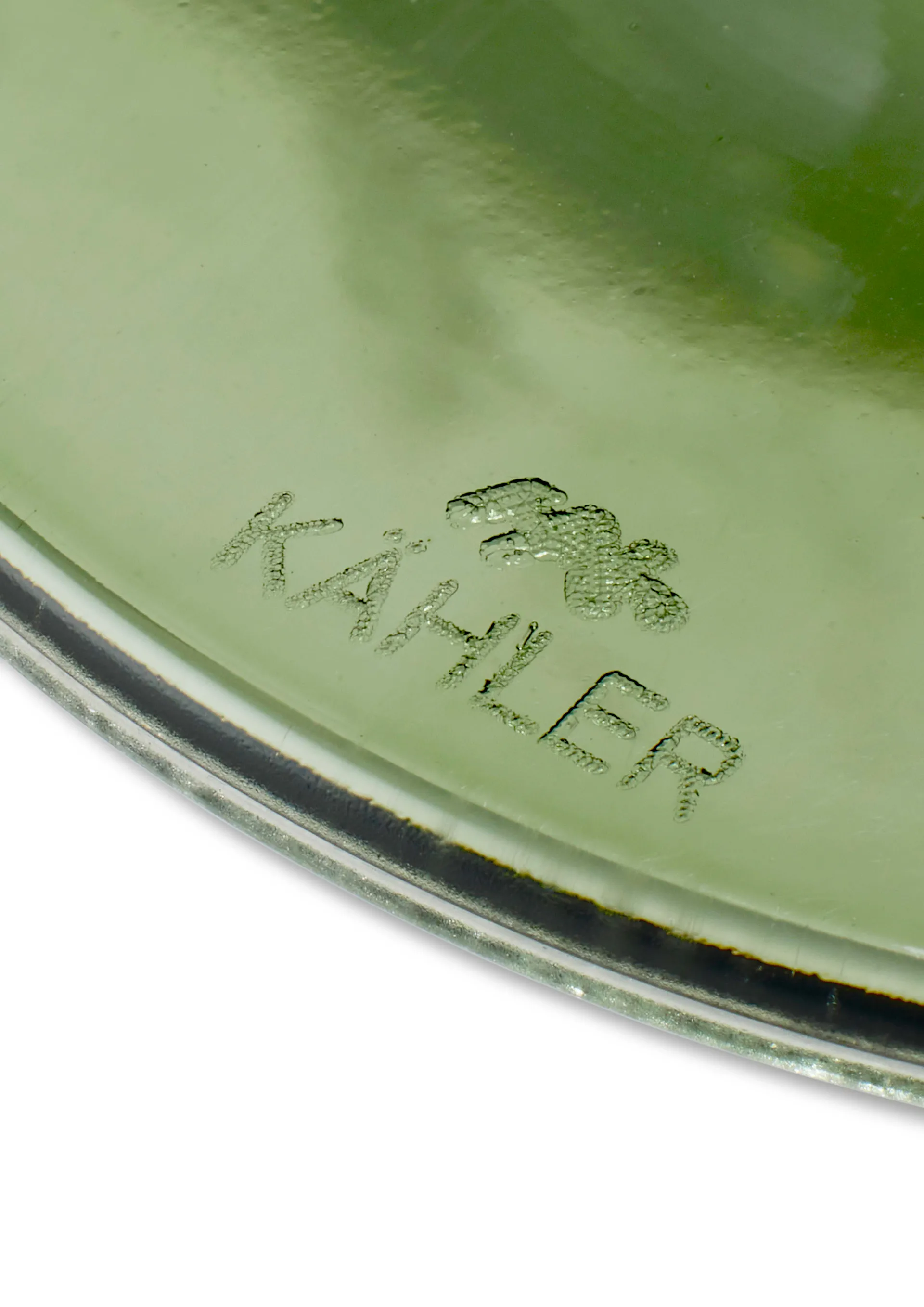 Verre à vin rouge Hammershøi 49 cl Lot de 2, Transparent-vert Kähler
