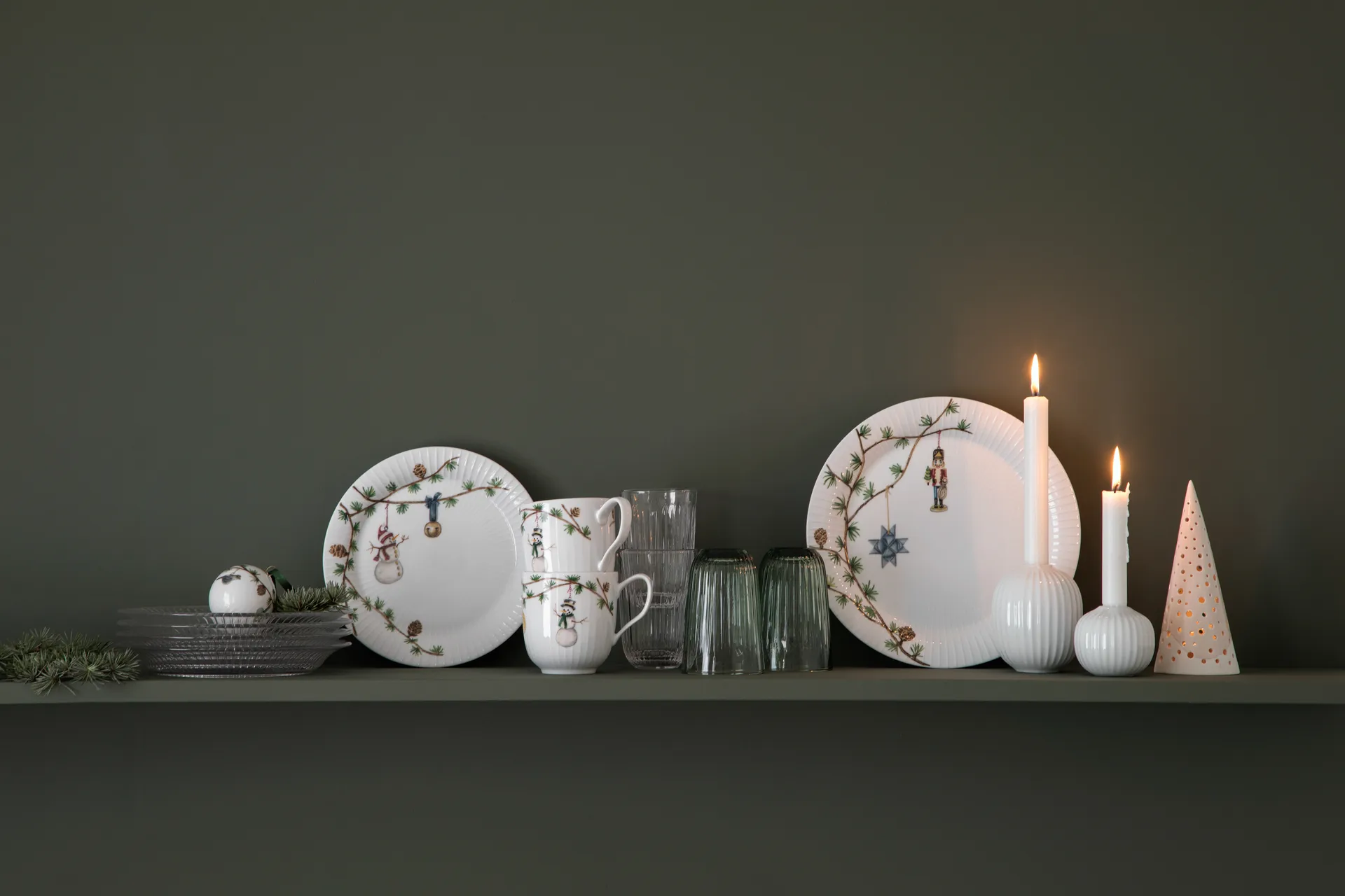 Verre Hammershøi 33 cl, lot de 4, transparent Kähler