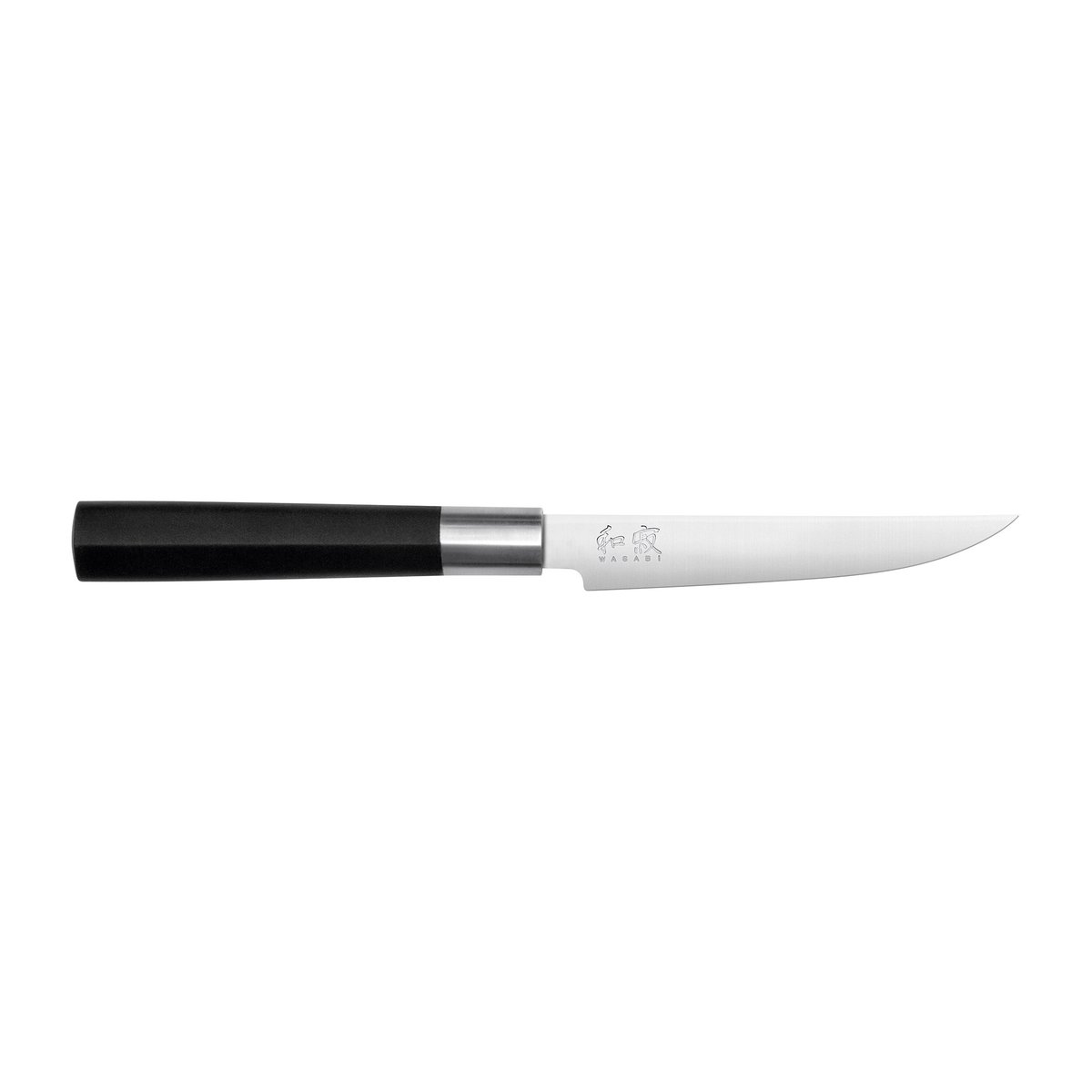 kai couteau à steak kai wasabi black 11 cm