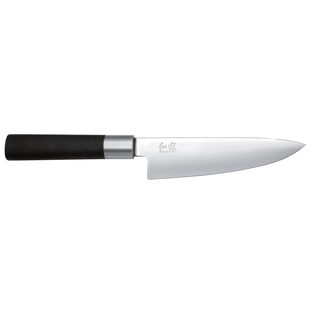 kai couteau de chef kai wasabi black 15 cm