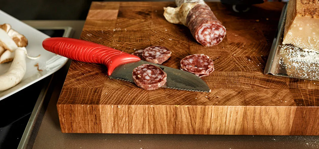 Couteau pour enfants Kai, Rouge-Chrome KAI