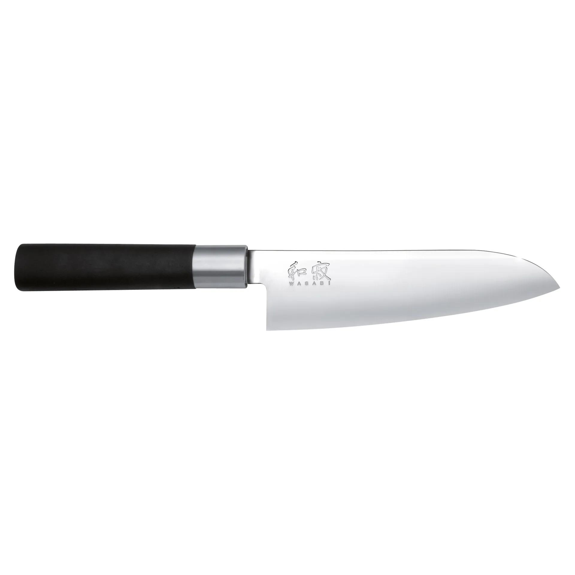 Couteau santoku Kai Wasabi Black, 16,5 cm KAI