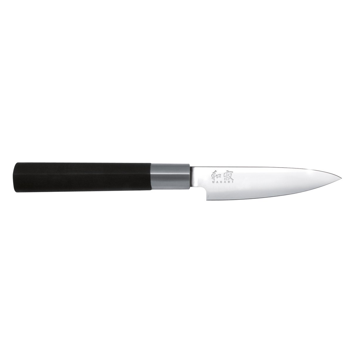 KAI Couteau tout usage Kai Wasabi Black 10 cm | Design Scandinave | Autres couteaux | Argenté