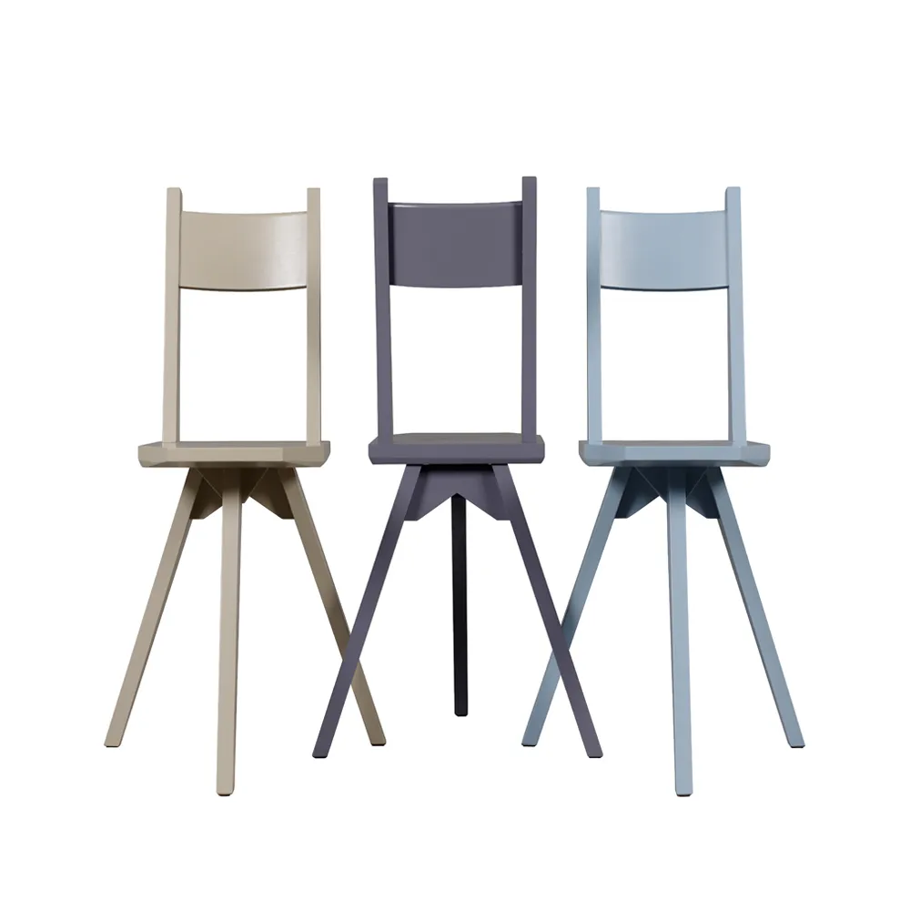 Chaise Camilla, Bleu glaçure Källemo