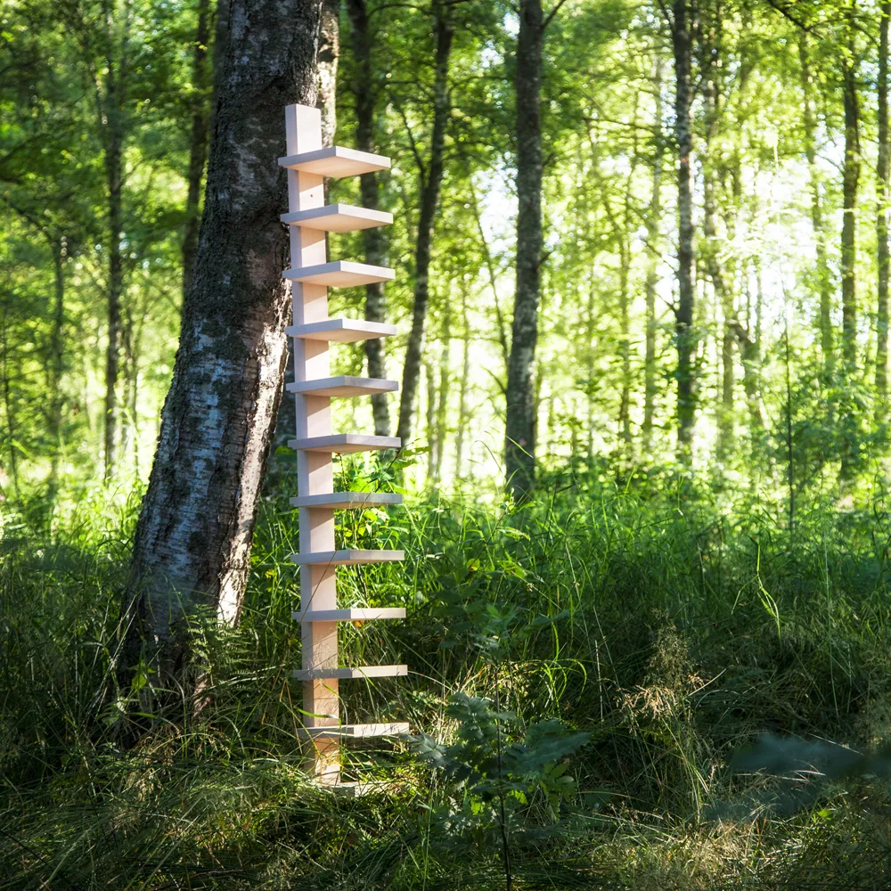 Étagère murale Pilaster, Bouleau savonné Källemo