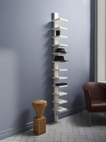 Étagère murale Pilaster - Ivoire brillant - Källemo